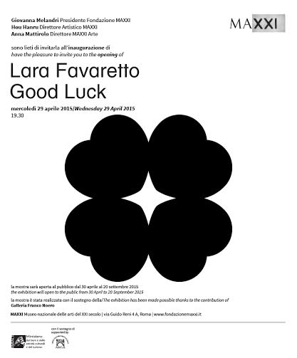 Lara Favaretto – Good Luck